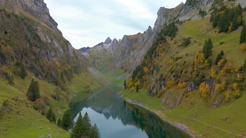 Discover the Serene Beauty of Falensee Lake Nestled in the Stunning Alps of Appenzell Innerrhoden