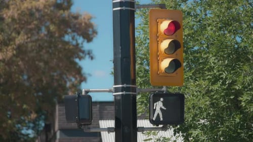 Traffic Light Cycle at Urban Intersection