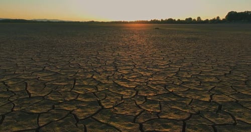 Terre sèche fissurée Sol sec Terre fissurée pendant la sécheresse Crise du manque d'eau