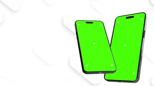 Render iPhone Mockup - Green Screen Phone Mockup