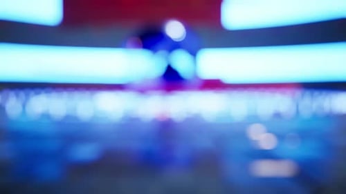 News Background, Digital World Breaking News Studio Background For News Report