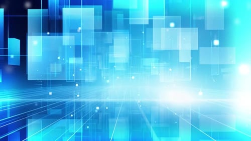 Blue Corporate Background Loop