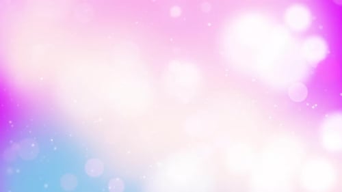 Colorful Blurred Particle Bokeh Background Loop V2