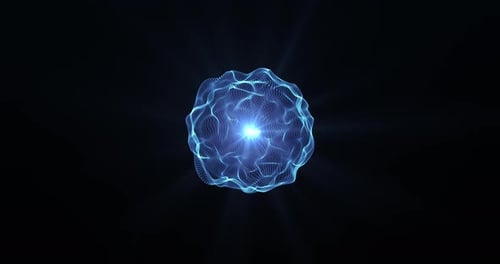 Fraktaler Blauer Kreis