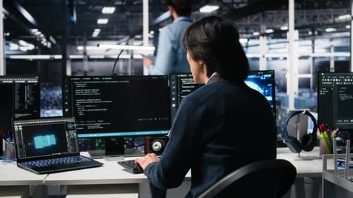 Admin in High Tech Data Center Coding with Machine Learning Generative AI