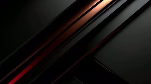 Sleek Abstract Glowing Lines Background Loop