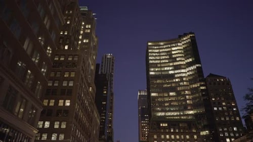 Urban City Skyline Metropolis Buildings