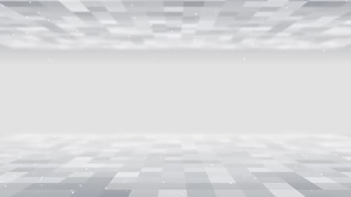 Bright white grey waves abstract motion background. Seamless looping animation