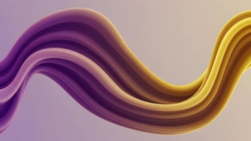 Abstract Flowing Wave Background with Soft Gradient Curves. Ideal for modern designs and backgrounds
