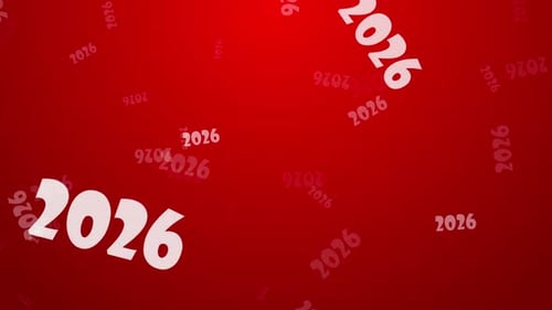 2026 Text Loop Background