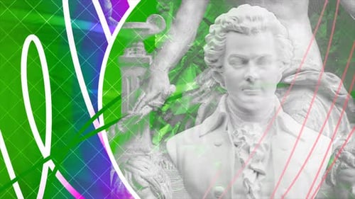 Ludwig Van Beethoven Bust Close Up