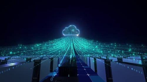 Ai Data Center Server Room
