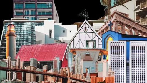 Collage Building Transitions