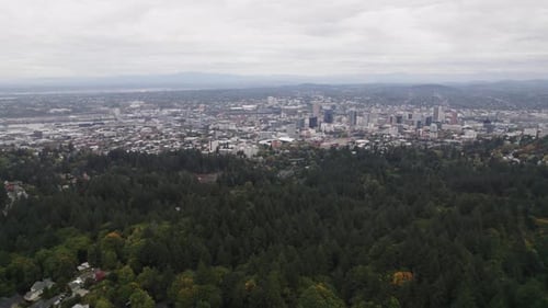 Portland from above Washington Park