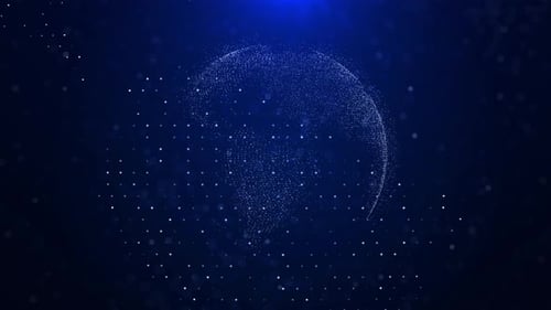 Weltkarte Digitale Nutzer Weltweite Verbindung Globale Netzwerkverbindung Datenwirtschaft Ai Network