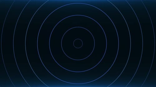 Minimal Neon Circle Background