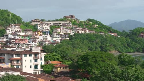 Stunning Aerial View of Carrillo Costa Rica Lush Forests and Natural Beauty