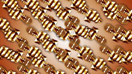 Gold Loop Background