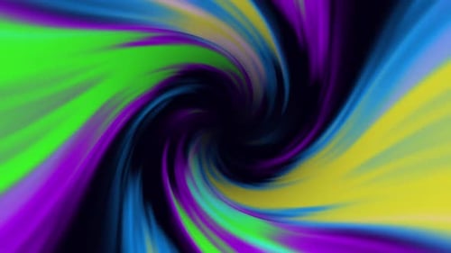 Colorful Fluid Swirl Abstract Tunnel Motion Background