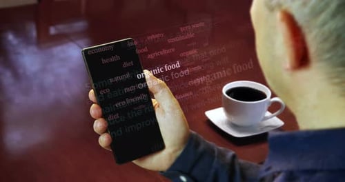 Organic Food and Health Kinetic Typography Reveal