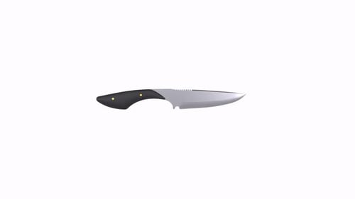 Blade on white background