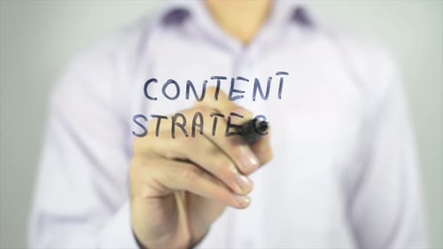Content Strategy Written by Man
