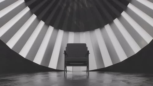 Monochrome Product Placement Showcase Background Loop