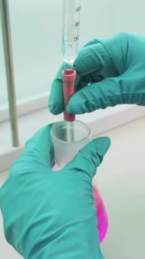 Analysis in the Laboratory Clip Chemical Testing Through Mixing
