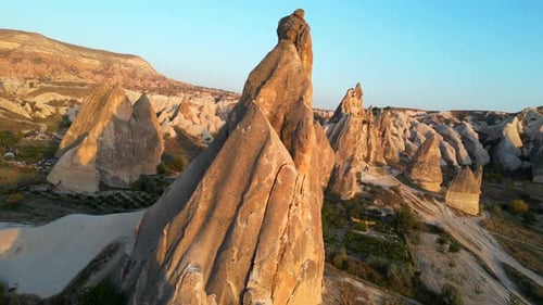 Cappadocia landscape.