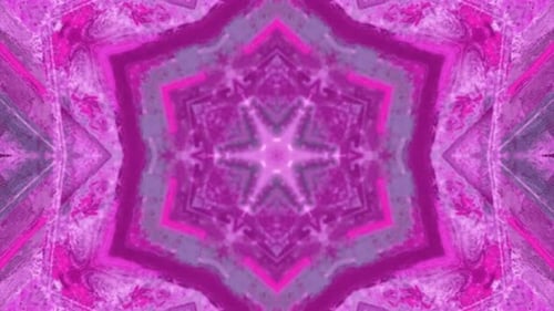 Abstract Fluid Kaleidoscope Organic Background Animation