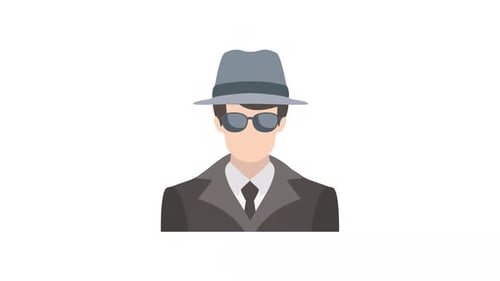 Professioneller Detective Man