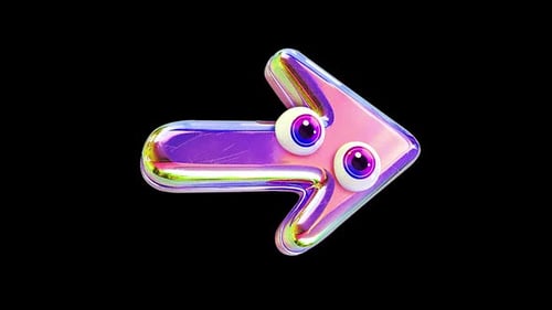 Bucle con el icono de la flecha derecha