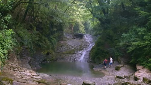 Mountain River in the Jungle