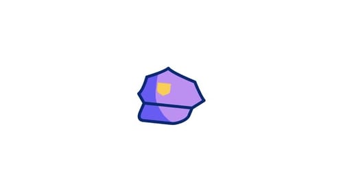 Policehat Animated Icon