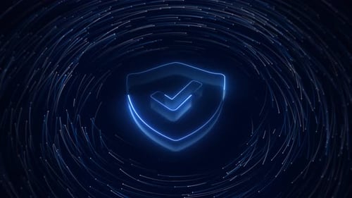 Seguridad de la tecnología cibernética, privacidad personal, protección de redes, fondo, mecanismo de diseño