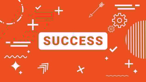 Infográfico informativo elegante, animação em loop, título de sucesso, infográfico, elementos de fundo