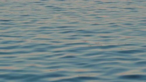 Abstract Nature Liquid Background Gradient Natural Colors of Dramatic Sunset Blue Sea Waves Ripples