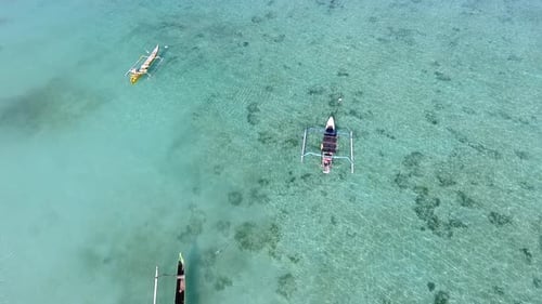Aerial beautiful beach views