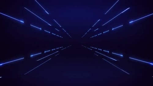 Élément Vidéo d'arrière-plan transparent à lumière bleue 4K Technological Sense