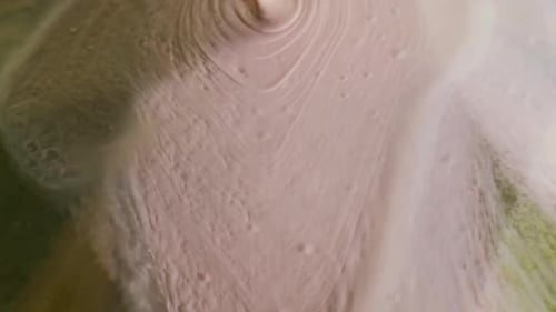 Abstract Paint Swirls and Mixes