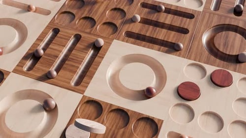 Animation of Satisfying Random Loops