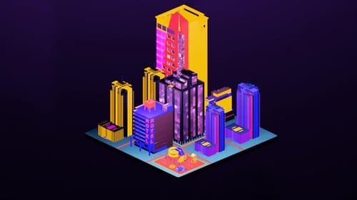 Construcción de ciudades isométrica