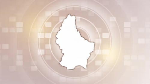 Animierte Karte von Luxemburg
