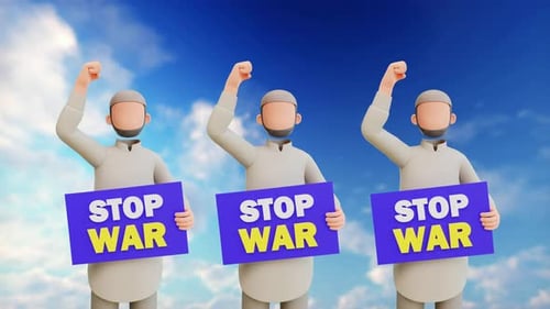 Stoppt den Krieg - 4K Alpha