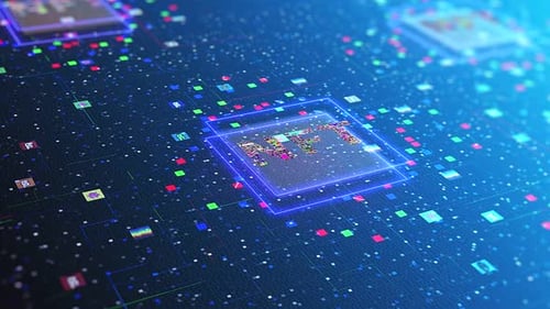 Erkundung digitaler Netzwerke und nicht fungibler Token in einem virtuellen Raum