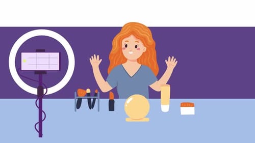 Tutorial zum Schminken von Frauen: Videoanimationen erstellen