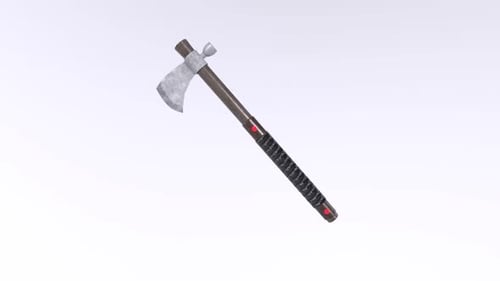 Tomahawk 3d object rotating loop