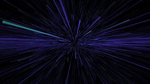 Technologic of Artificial Intelligence Wave Lines Empty Space Scene Spotlight Virtual Reality Cyber