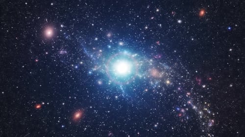 A Large Cluster of Stars and Galaxies