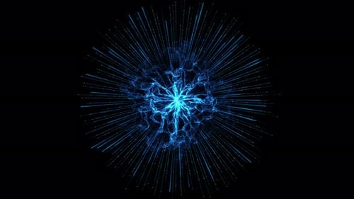 Hole Explosion Animation Blue Glitters Magic Glitter Sparkle Trail Stars Twinkling Particles